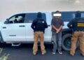Detienen a sujeto con armamento oculto en el tramo carretero Ahumada-Juárez