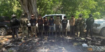 Detienen a nueve personas tras repeler agresión armada en la zona serrana de Sinaloa