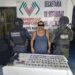 Detienen a presunto integrante del Cártel de Sinaloa con fusil de asalto y drogas en el tramo Yajalón-Chilón