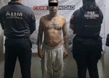 Detienen en Tuxtla Gutiérrez a “El Muerto”, uno de los 100 criminales más buscados de El Salvador