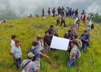 Denuncian incursión de grupo armado en tierras comunales de Guevea de Humboldt, Oaxaca