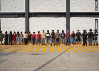 Detienen a 15 presuntos implicados por el ataque armado en la colonia Las Granjas en Tuxtla Gutiérrez
