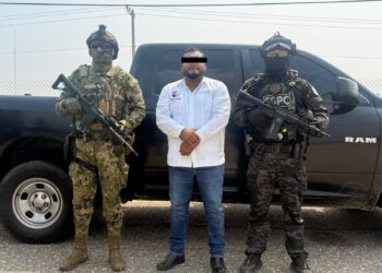 Detienen a Miguel “N”, alcalde de Juchitán, y a alias “La Parca” por extorsión y nexos con el crimen organizado en Oaxaca