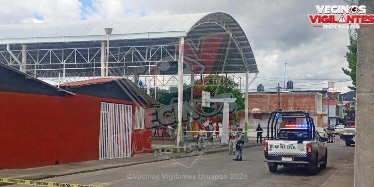 Ataque armado deja un muerto y un herido en la colonia 22 de Octubre en Uruapan
