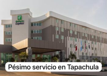 Denuncian deficiencias en el servicio y atención al cliente en el hotel Holiday Inn de Tapachula