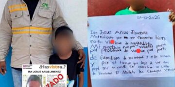 Localizan en Coatzacoalcos a niño de 8 años reportado como desaparecido en Chiapas: Explica el por qué se fue de casa