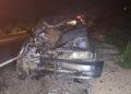 Fallecen dos adolescentes tras choque frontal entre motocicleta y automóvil en la vía Cintalapa-Cárdenas