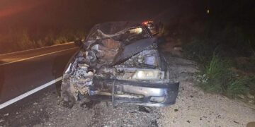 Fallecen dos adolescentes tras choque frontal entre motocicleta y automóvil en la vía Cintalapa-Cárdenas